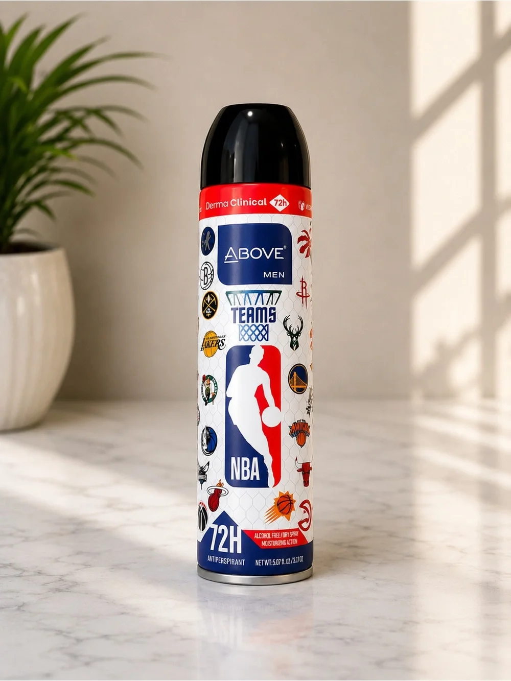 ABOVE Men NBA 72H Antiperspirant Deodorant Spray